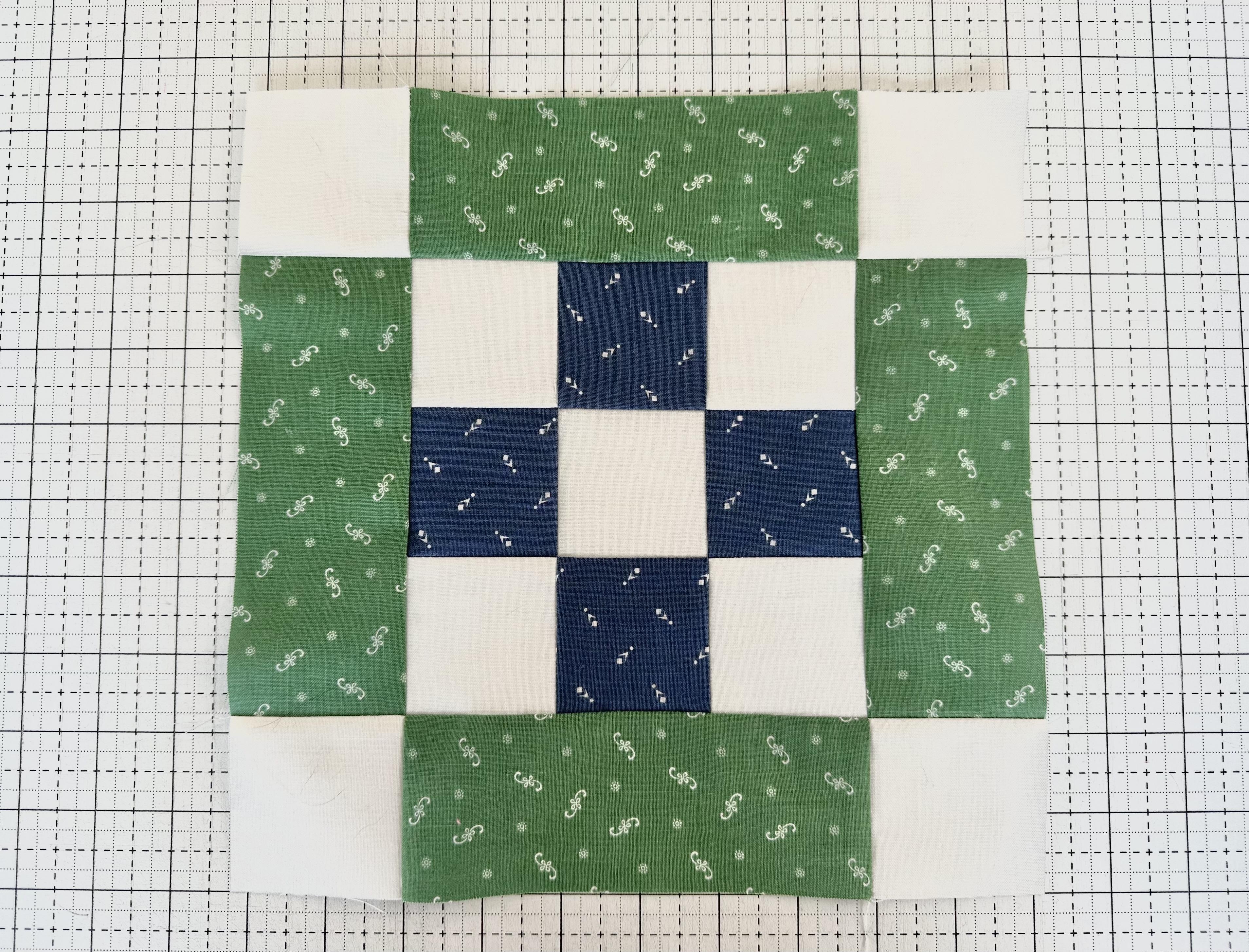 Block A of the Nona Quilt Along BERNINA WeAllSew blog
