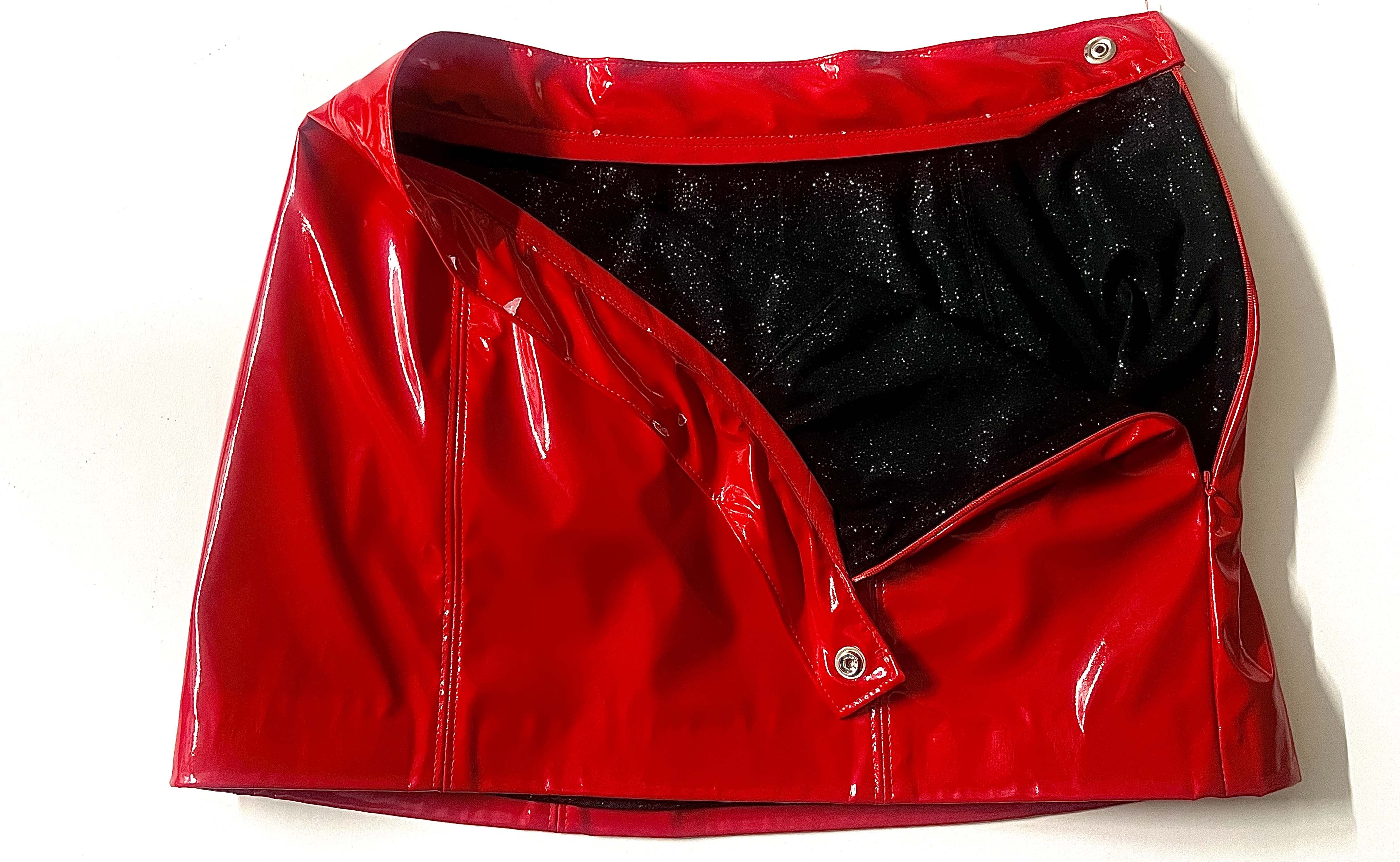 intermediate sewing project leather skirt