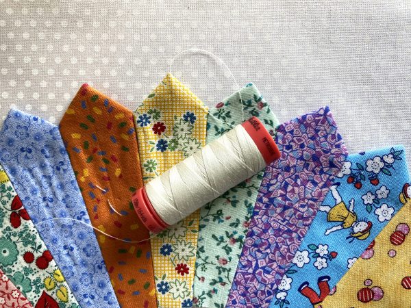 50 wt Blanket Stitch Thread to be used for single and double blanket stitch on Dresden Appliqué