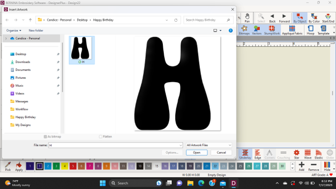 Auto Digitize Tutorial - Select File