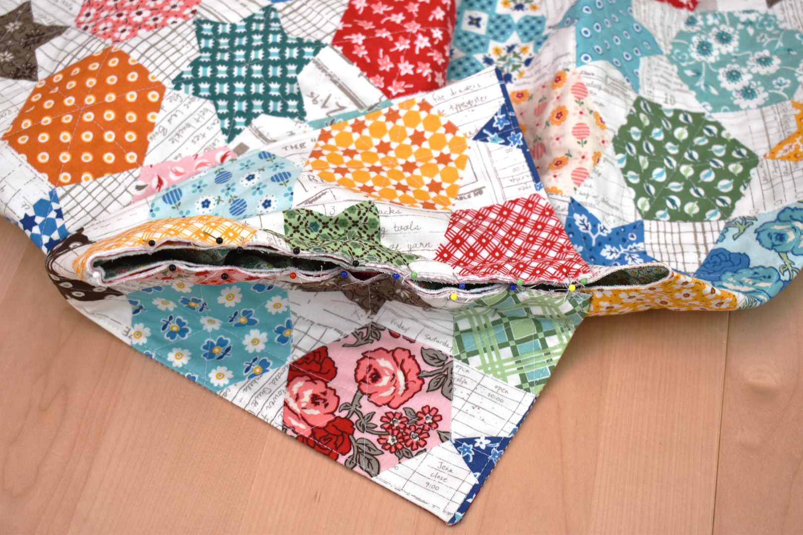 Quilted Poncho Tutorial by Erika Mulvenna