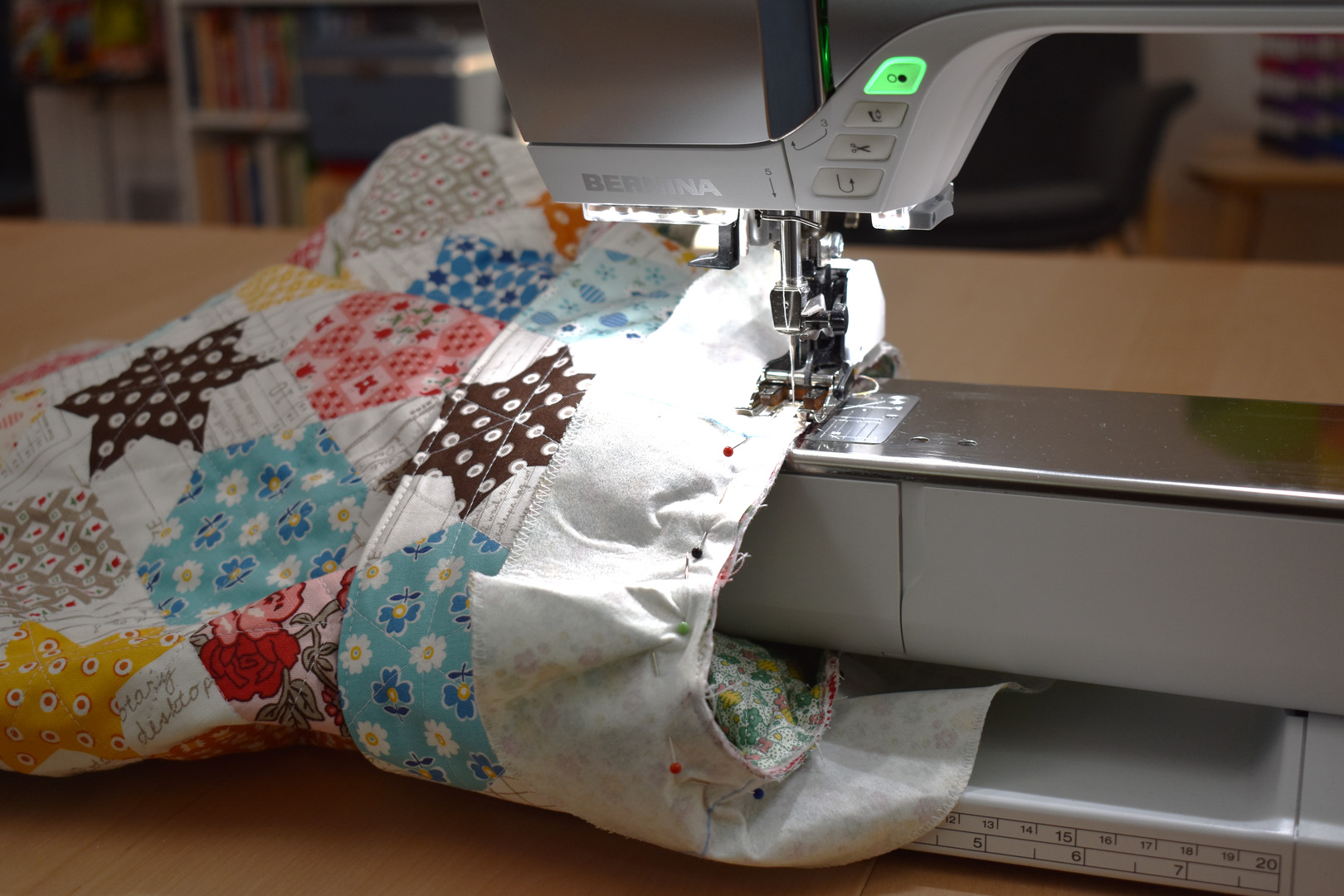 Quilted Poncho Tutorial by Erika Mulvenna