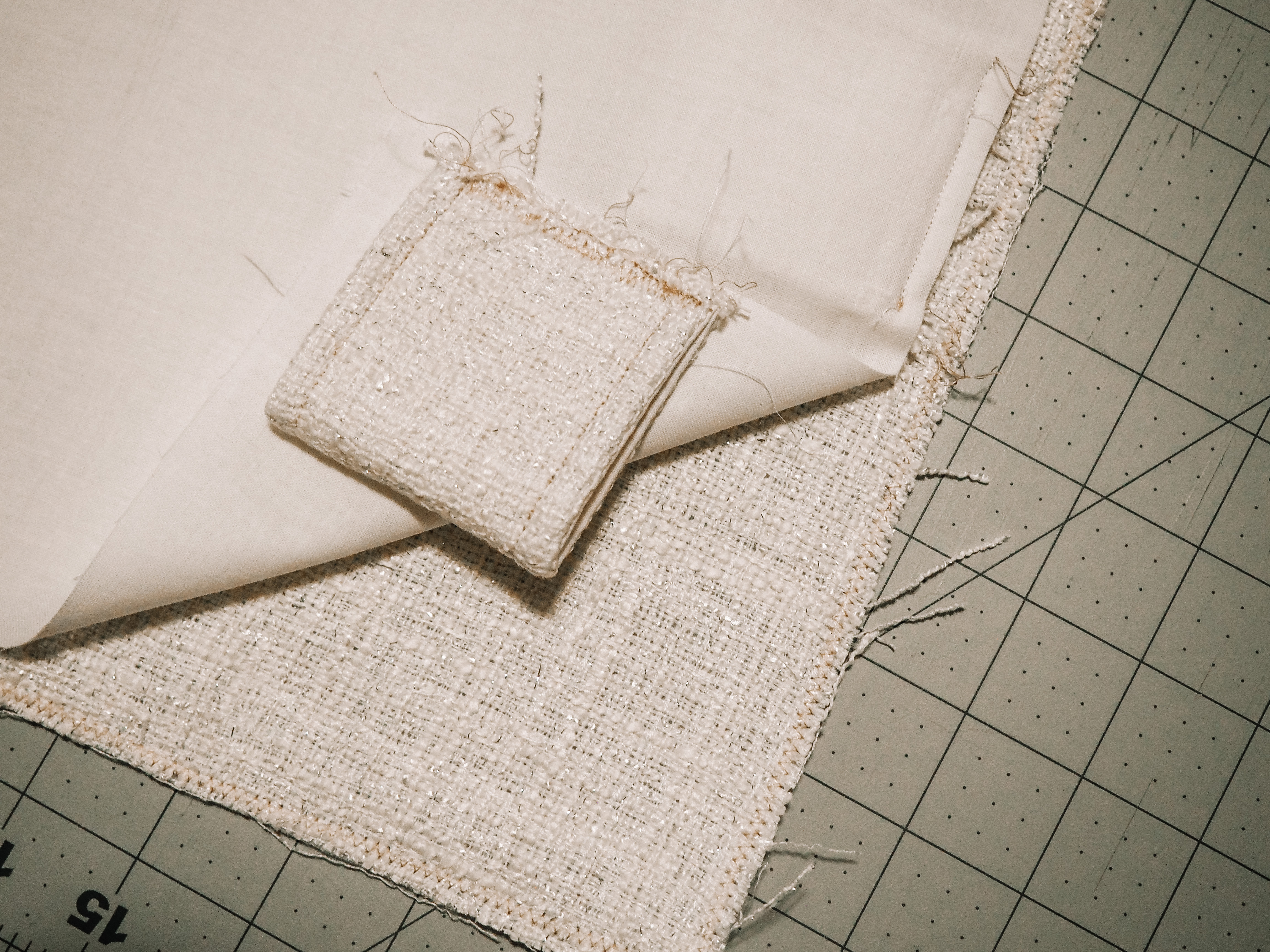BERNINA WeAllSew Christmas Countdown Background Wrong Sides Together