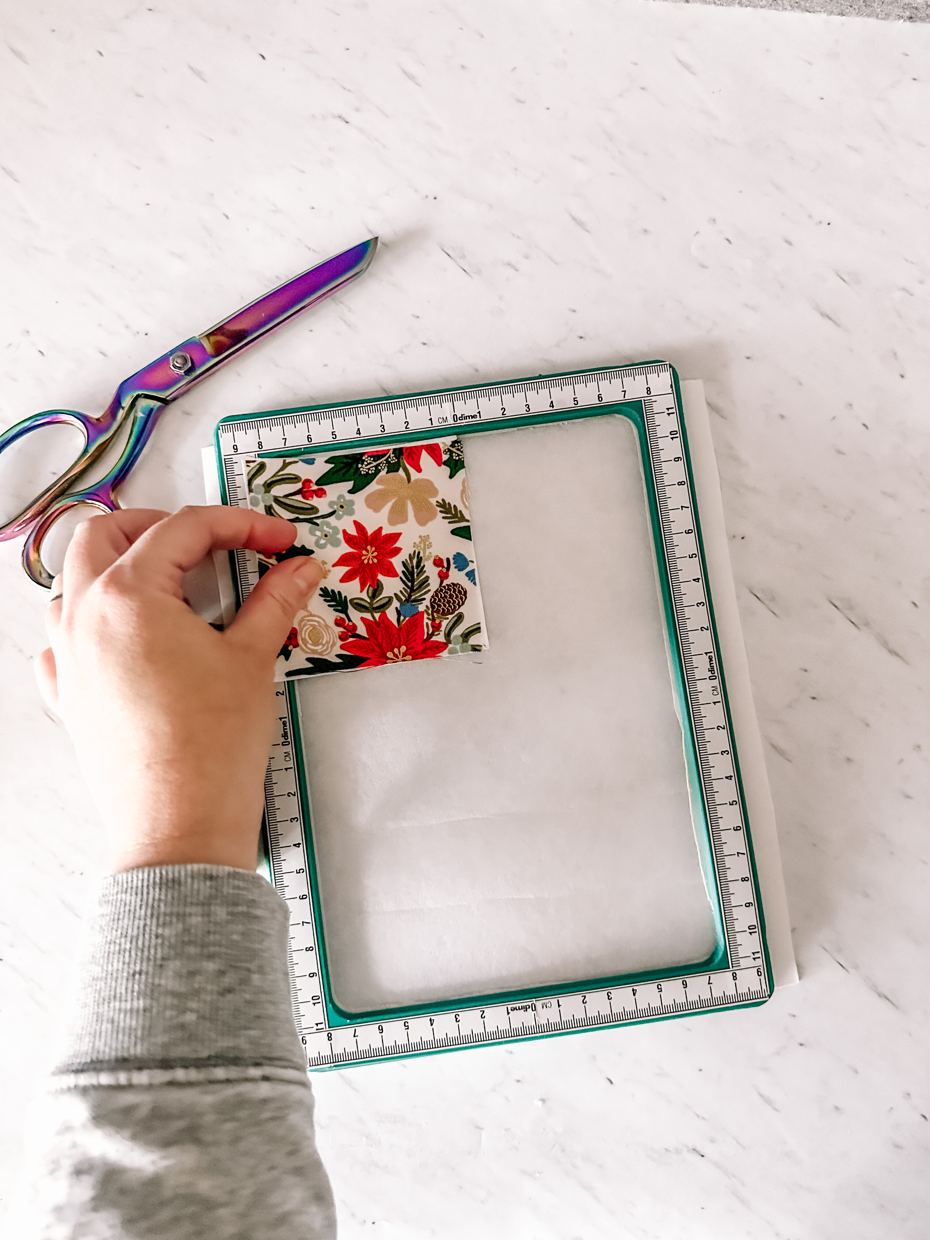 BERNINA WeAllSew Christmas Countdown Float Fabric