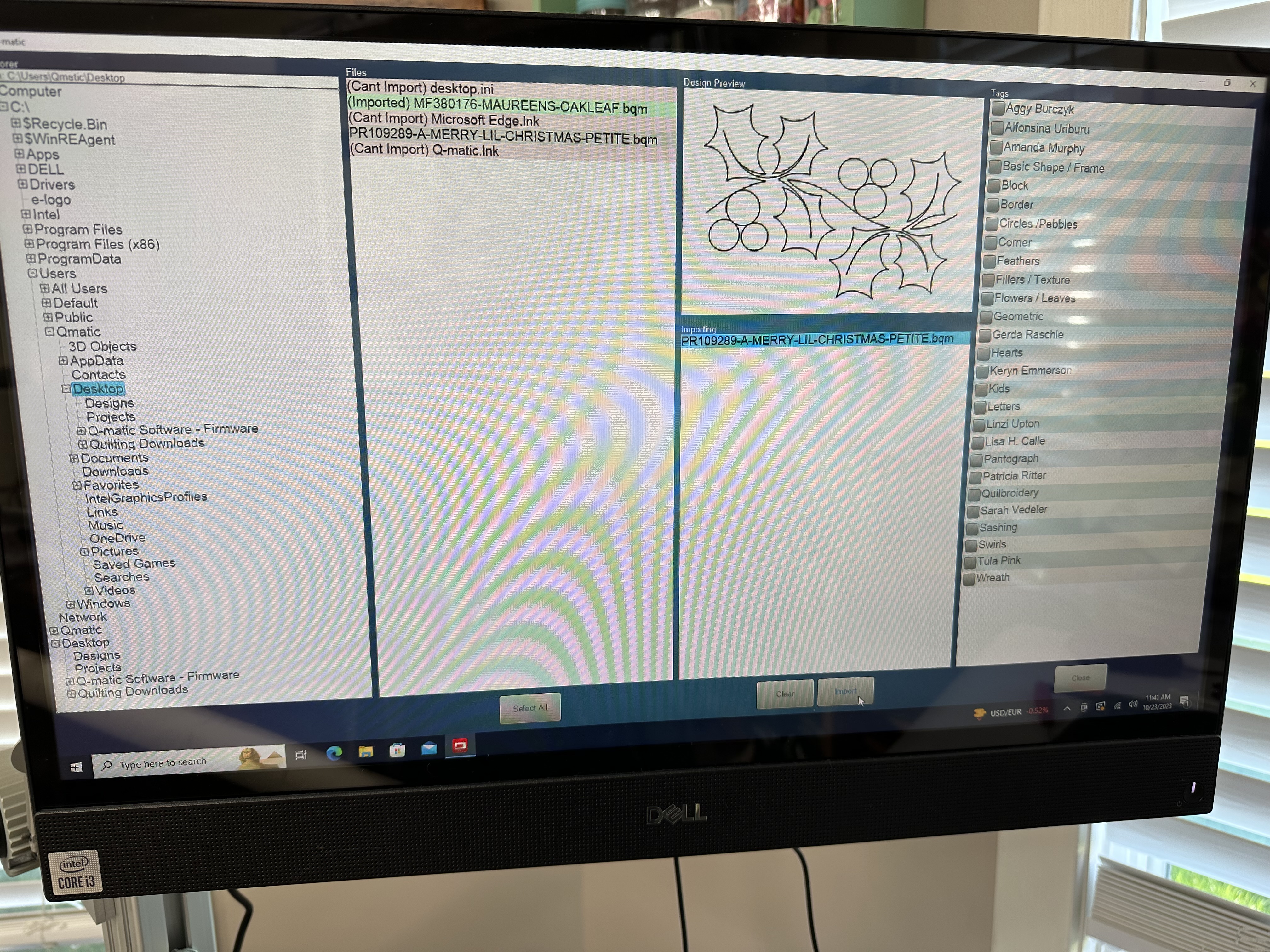 Importing BQM File into Q-Matic