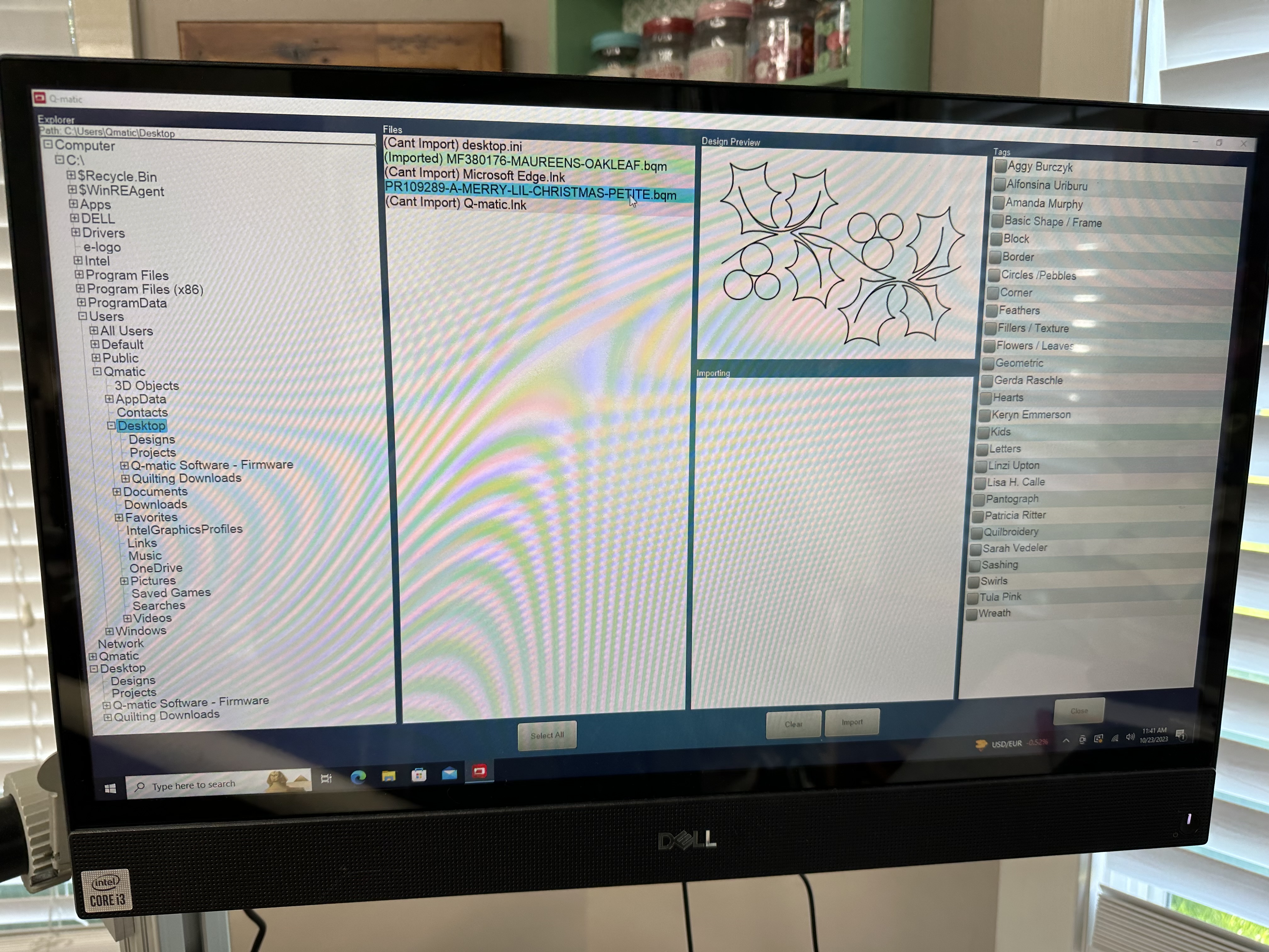 Importing BQM File into Q-matic