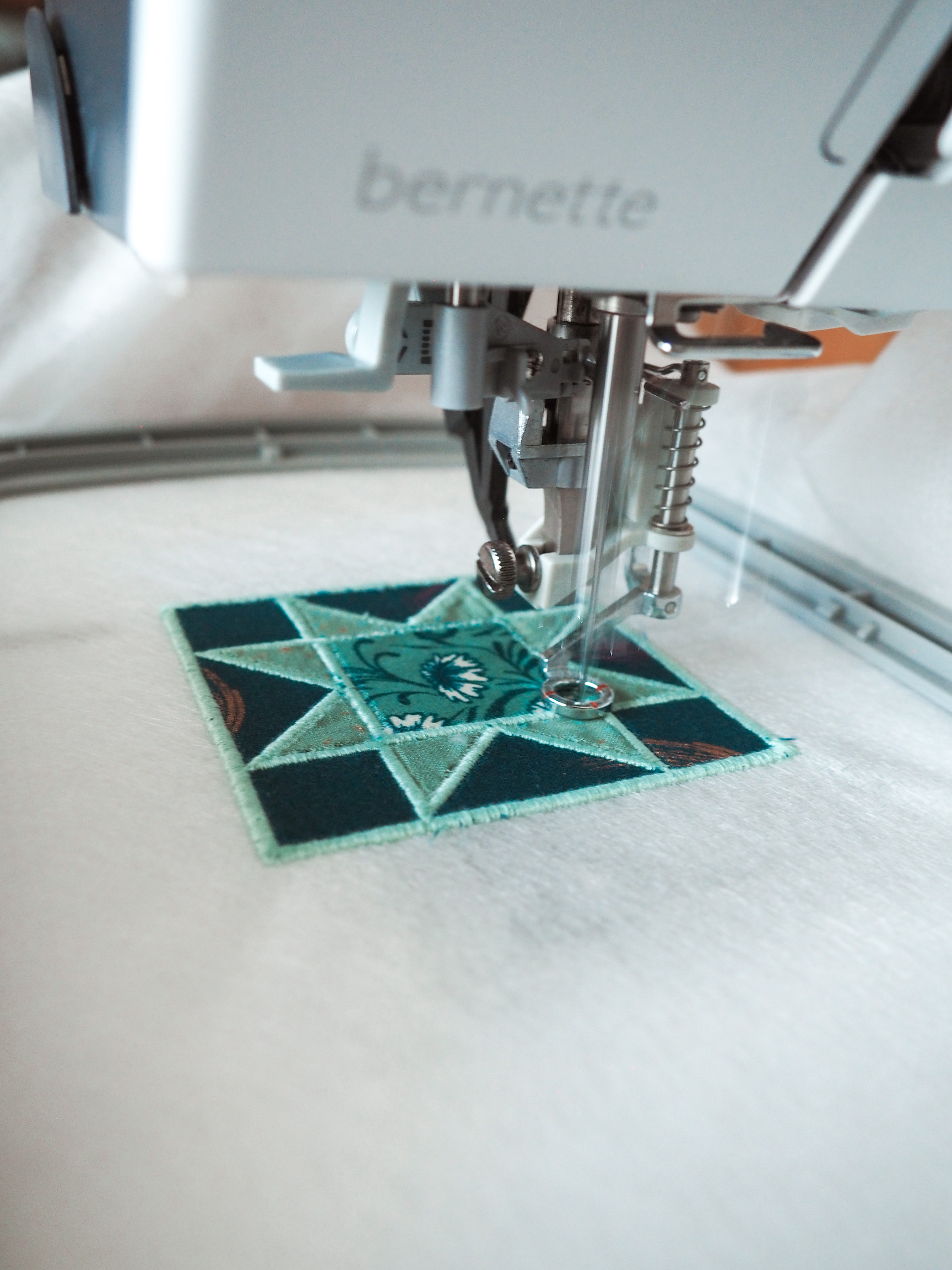 Star Patch Tutorial - Center Coverstitch