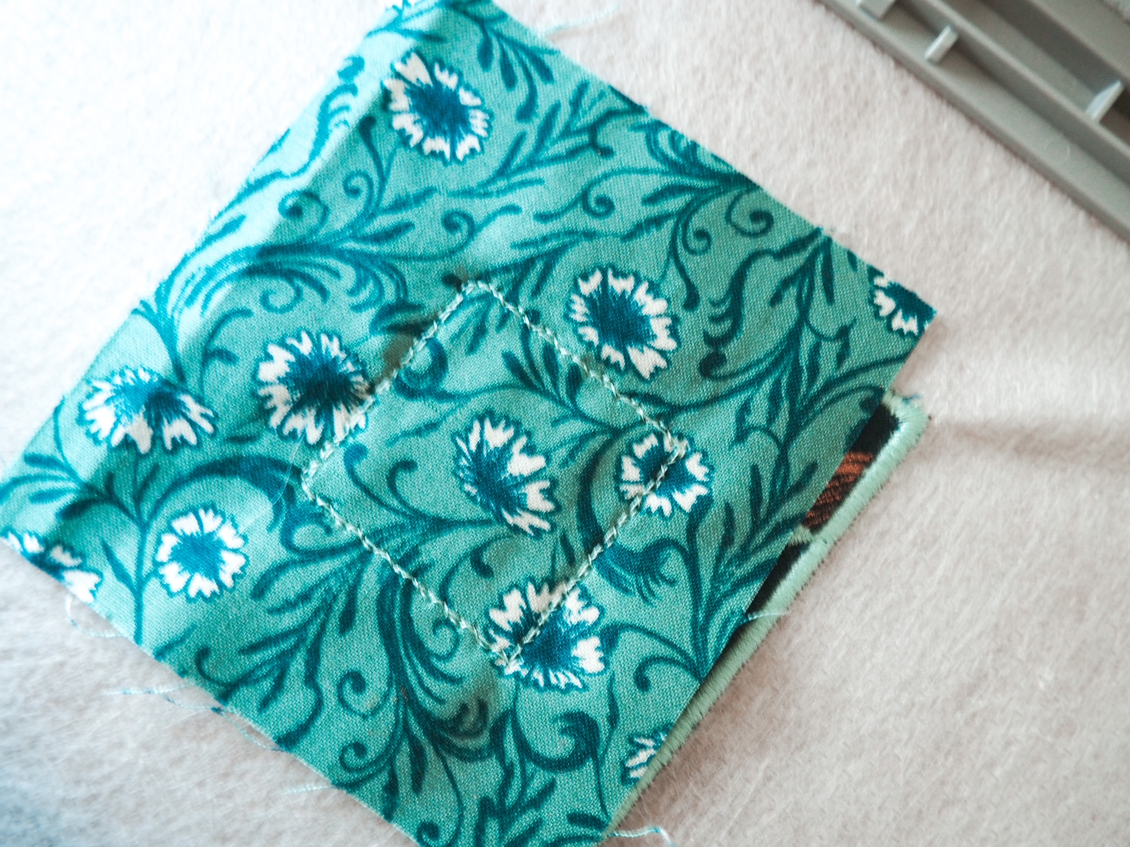 Star Patch Tutorial - Center Tackdown