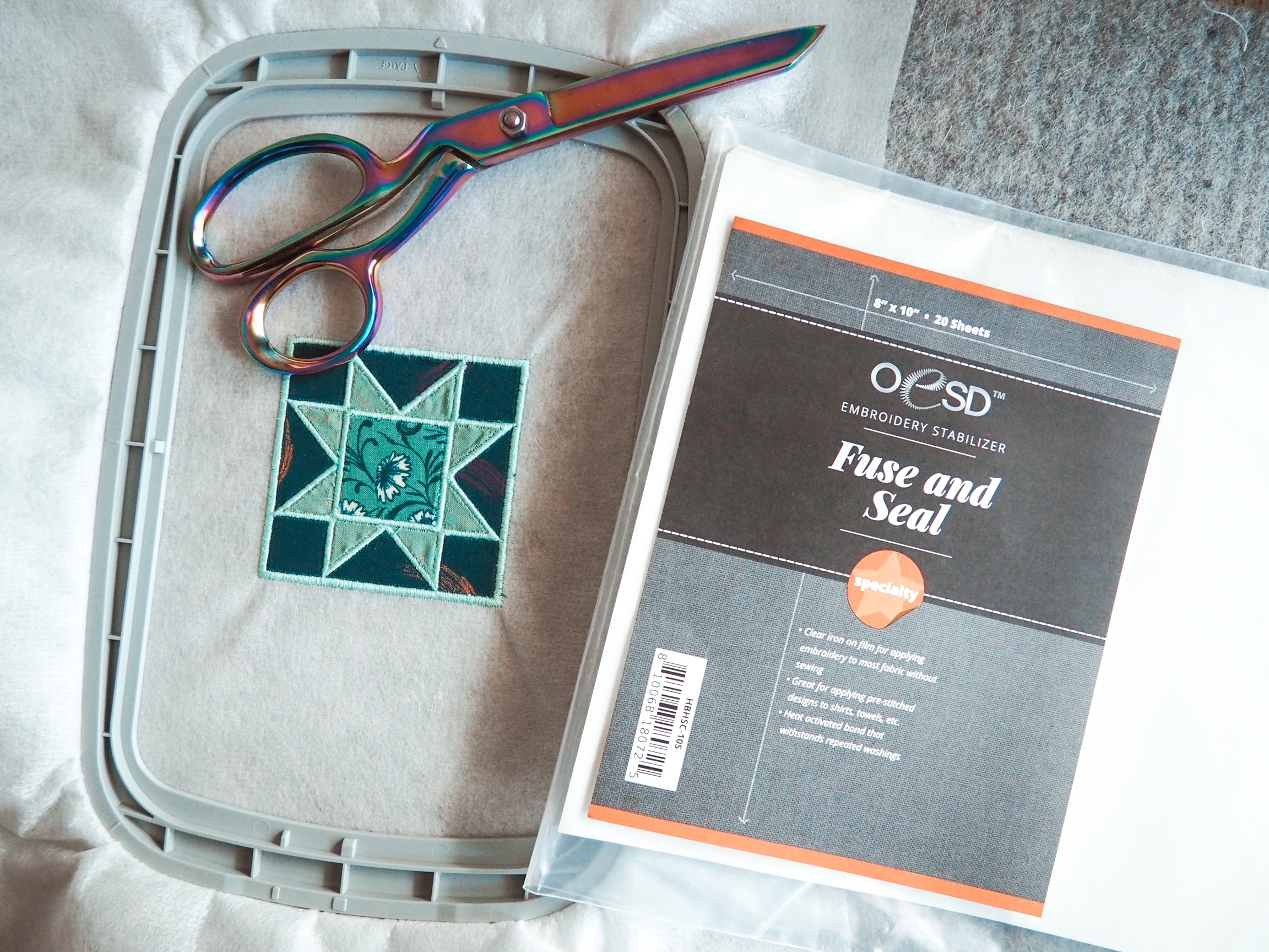 Star Patch Tutorial - Add adhesive