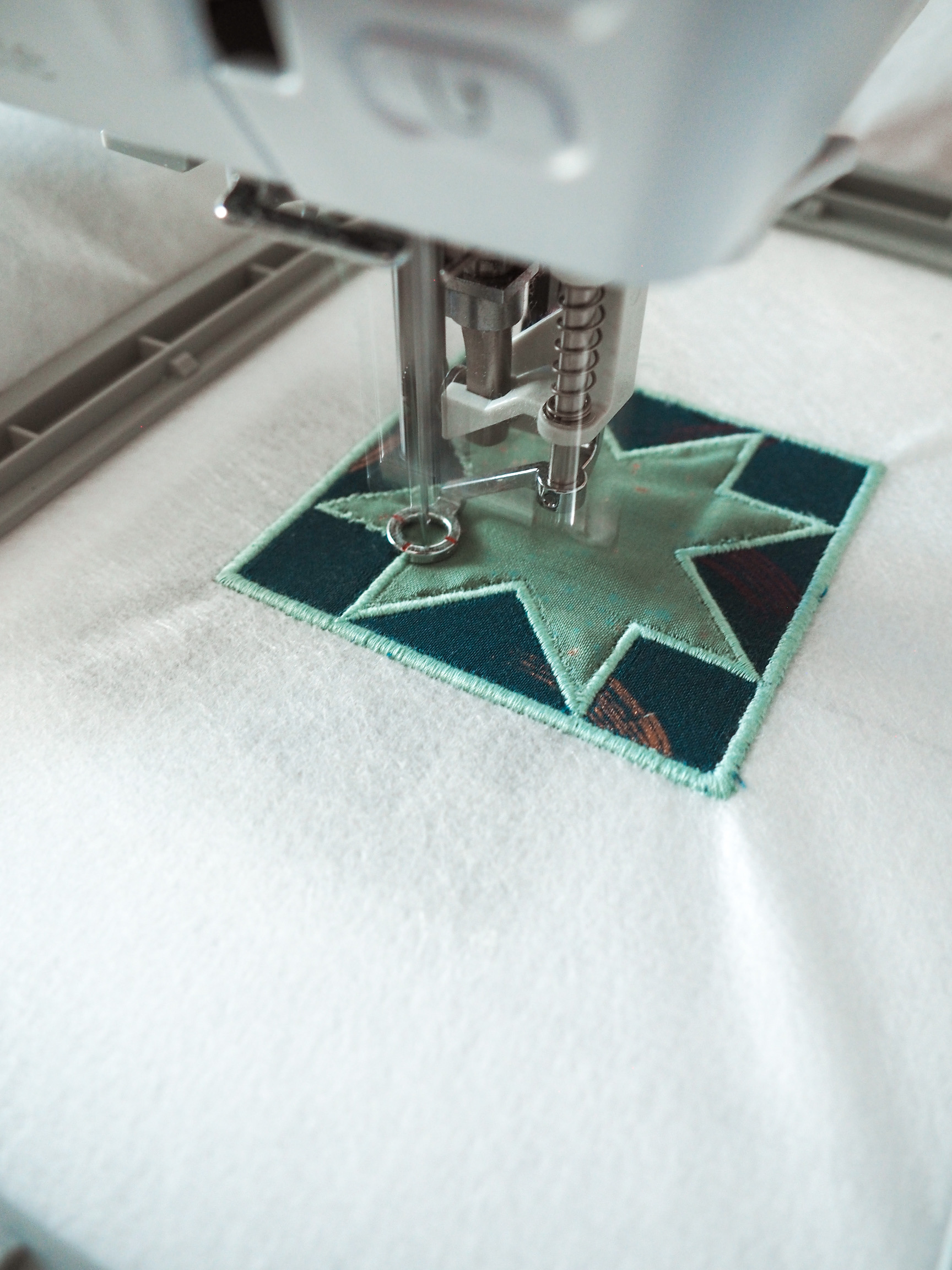 Star Patch Tutorial - Star Coverstitch