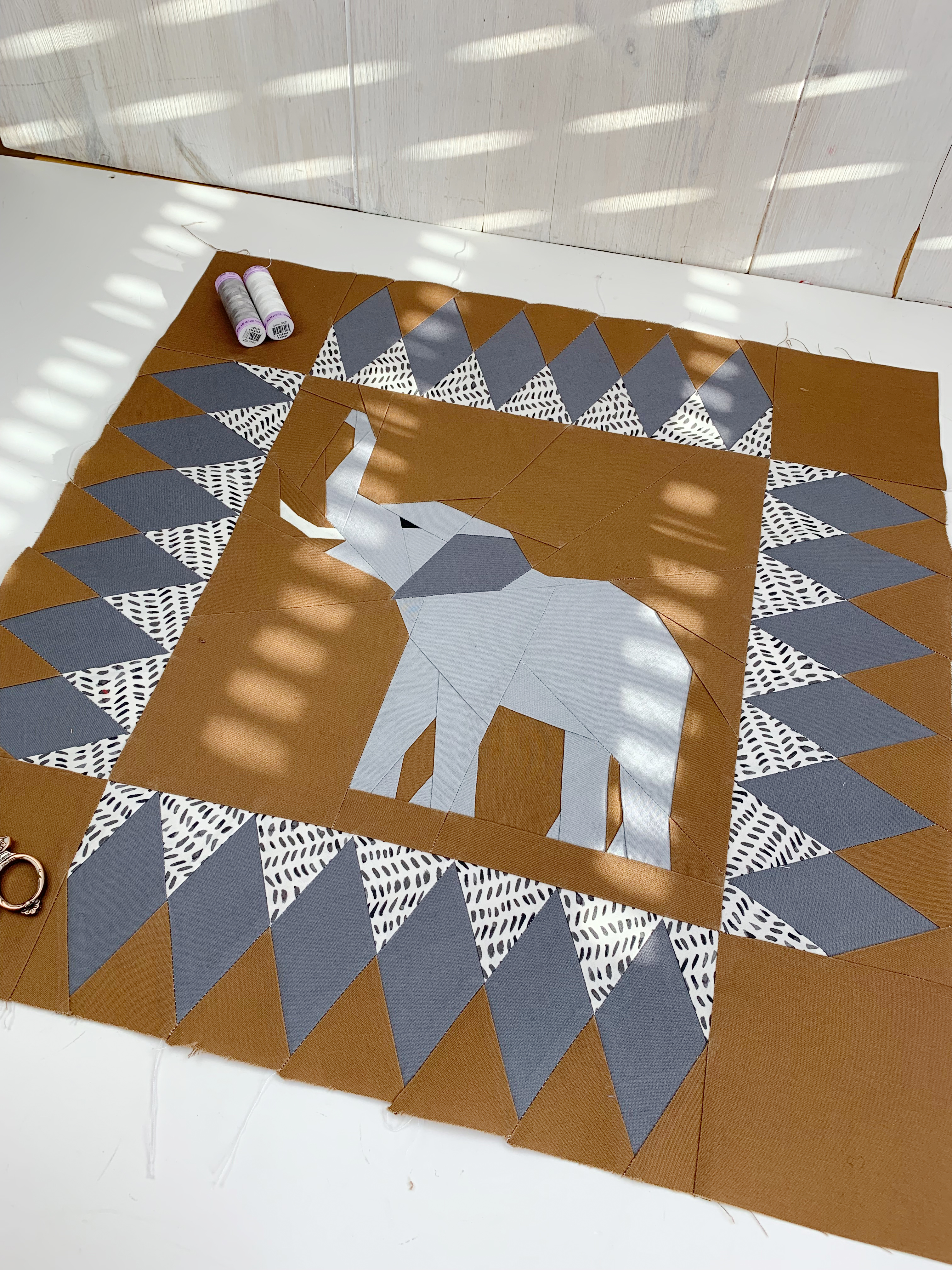 elephant cushion cover, elephant pillowcase