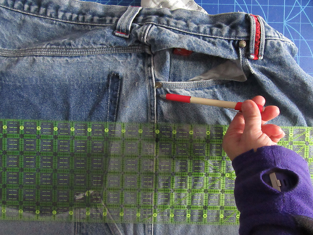 where to trim jeans yoga bag weallsew blog