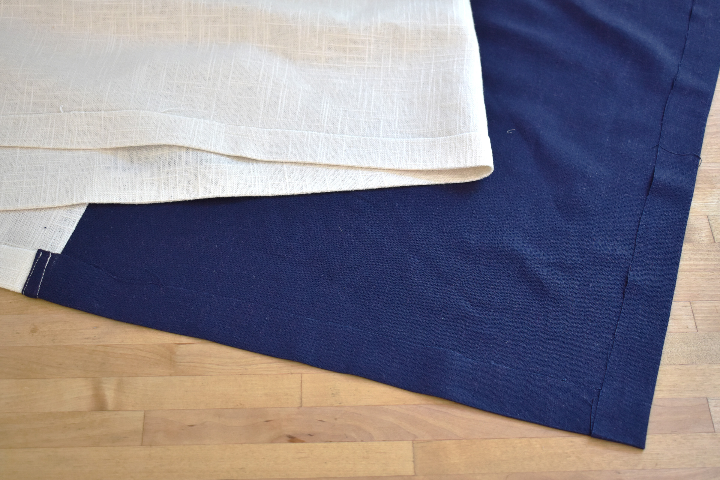 Japanese door curtain tutorial by Erika Mulvenna