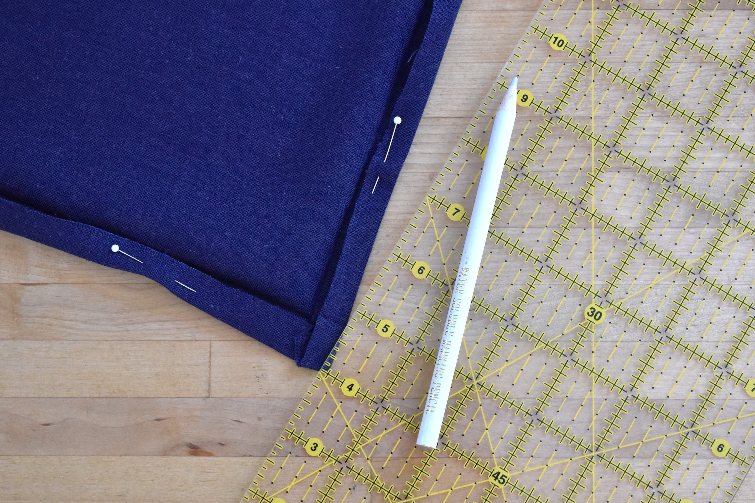Japanese door curtain tutorial by Erika Mulvenna