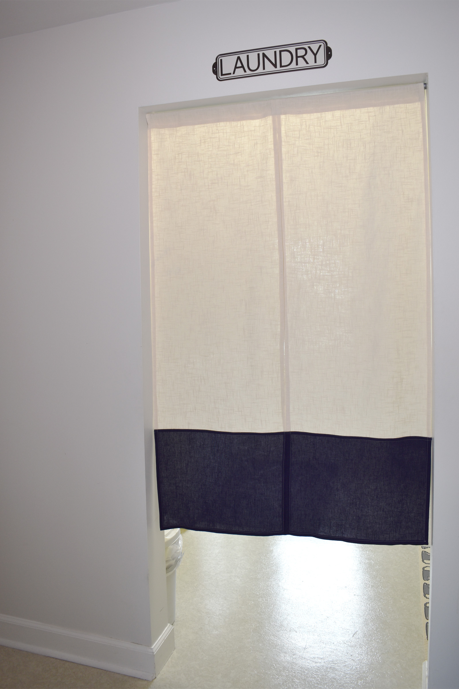 Japanese door curtain tutorial by Erika Mulvenna