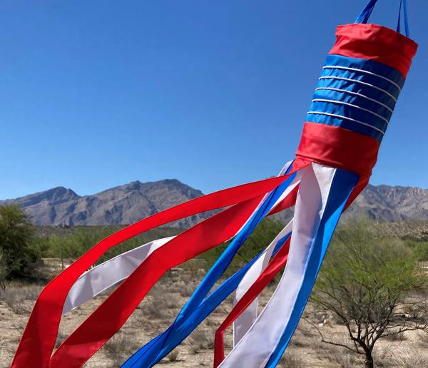 Patriotic Windsock