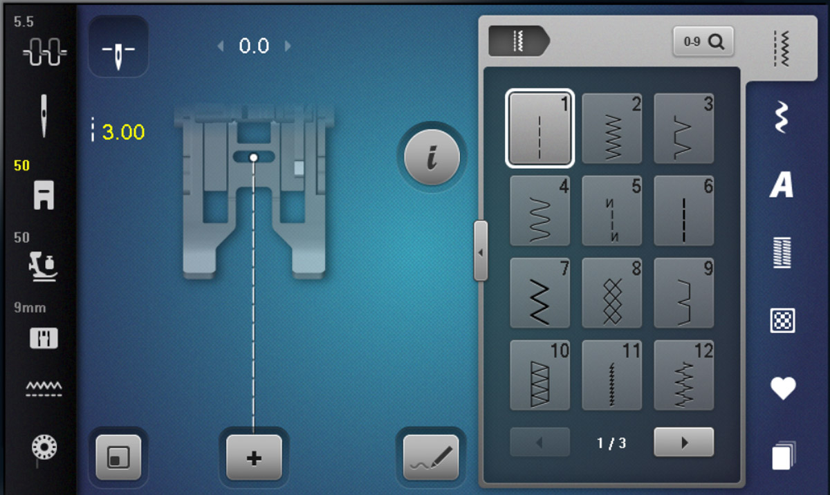Simulator walking foot at 3mm