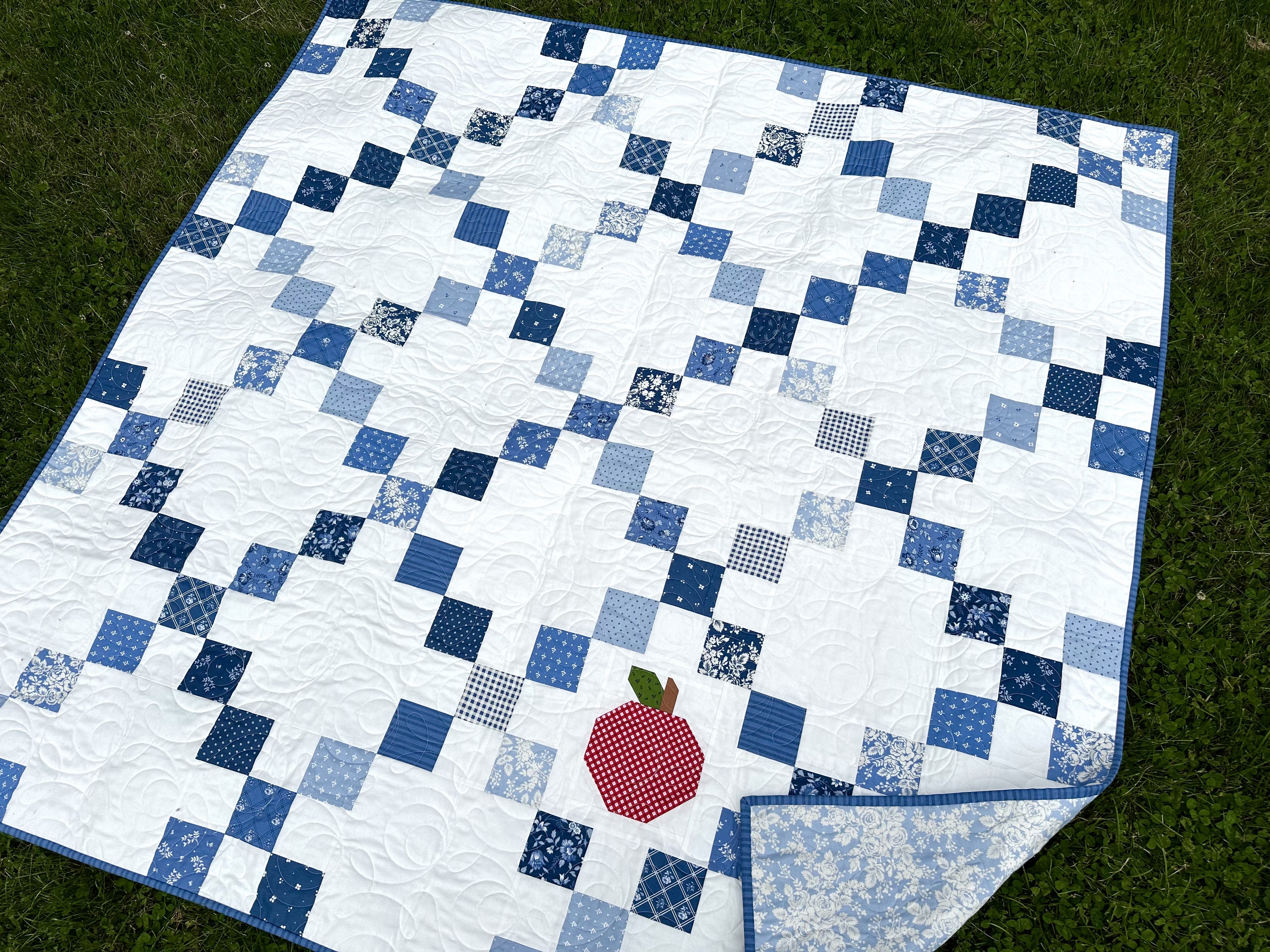 Completed Aurora Quilt by Jessica Dayon