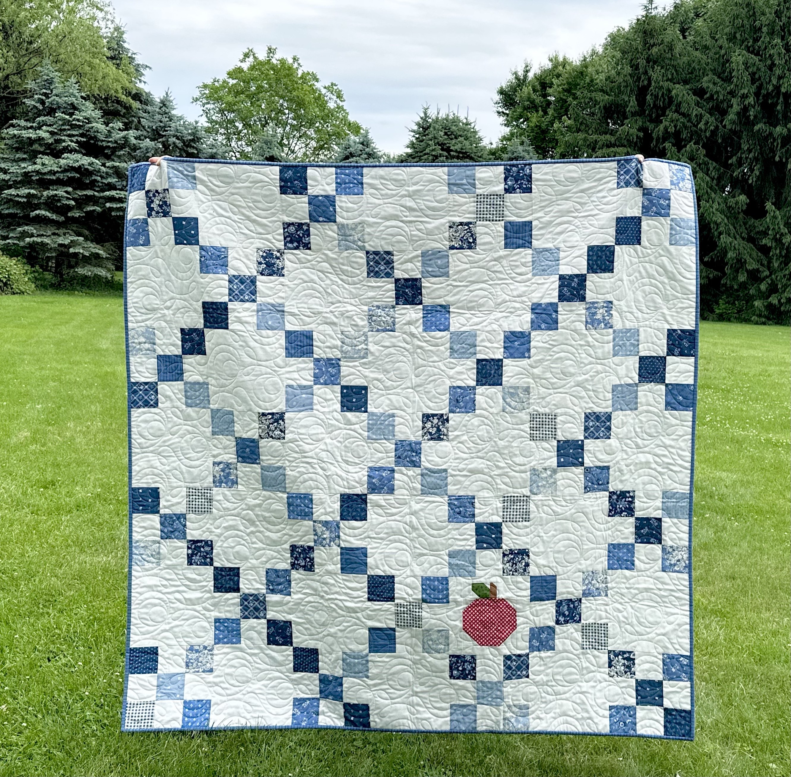 Completed Aurora Quilt by Jessica Dayon