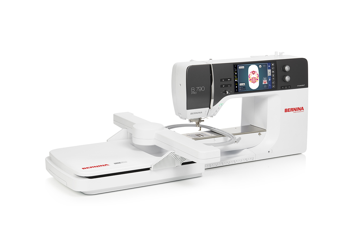 BERNINA 790 PRO machine on a white background.