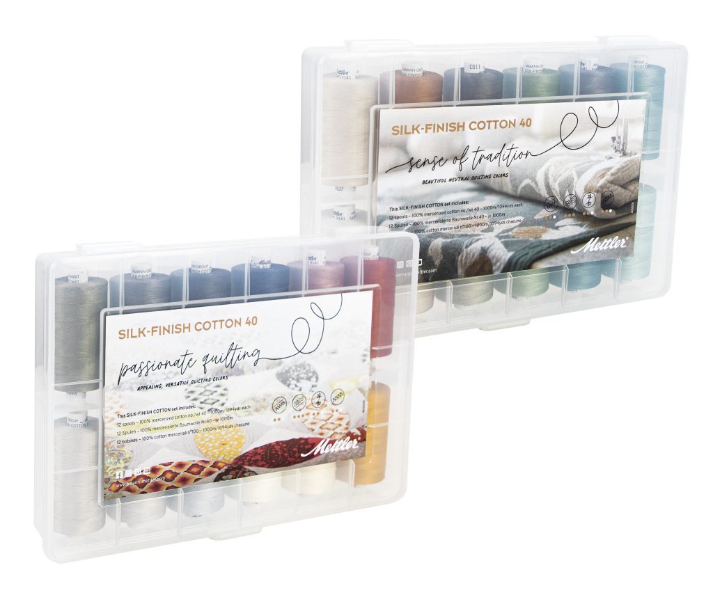 Mettler Thread Sets "Passionate Quilting" and "Sense of Tradition"