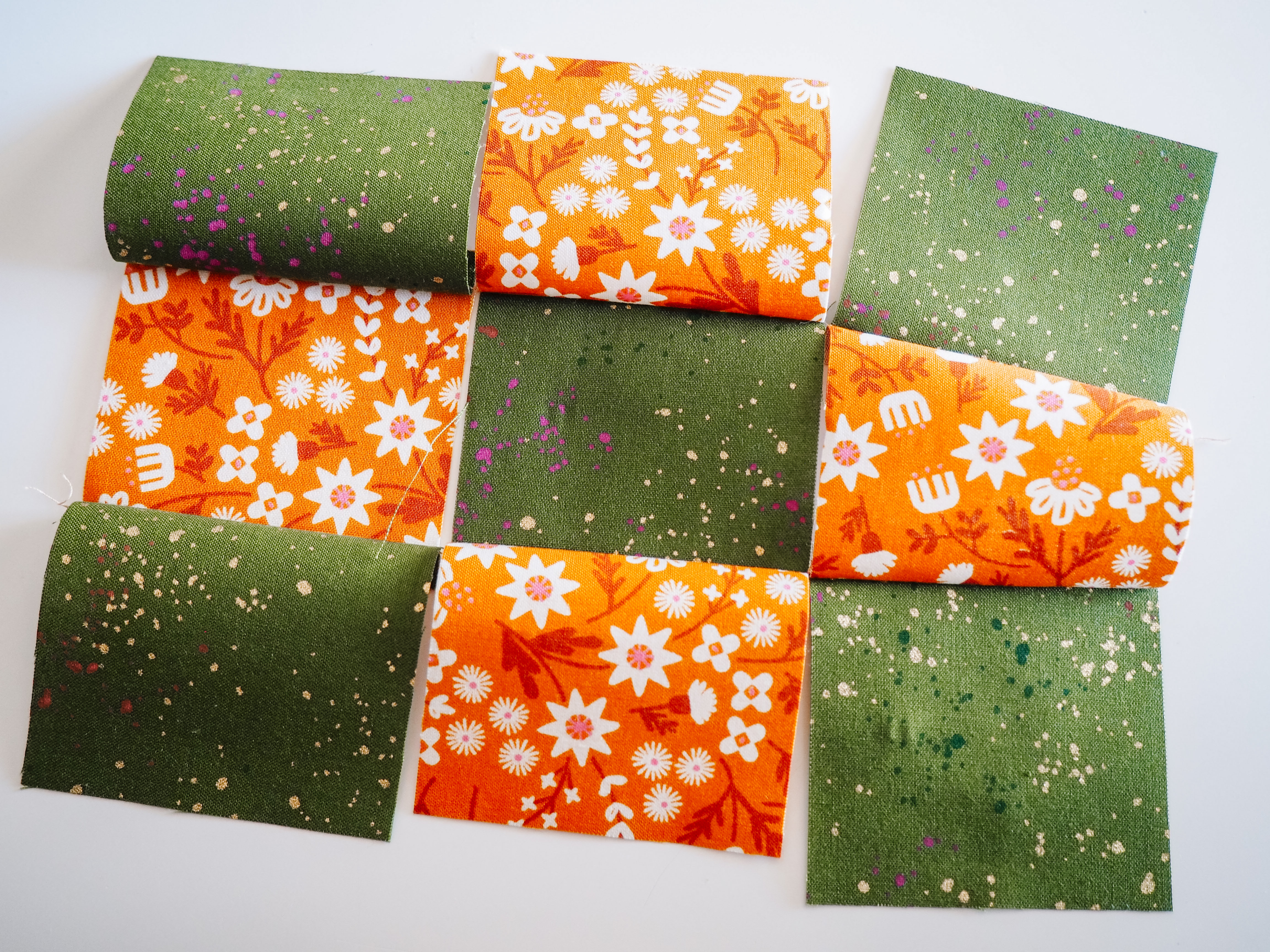Picnic Quilt - Grid Piecing