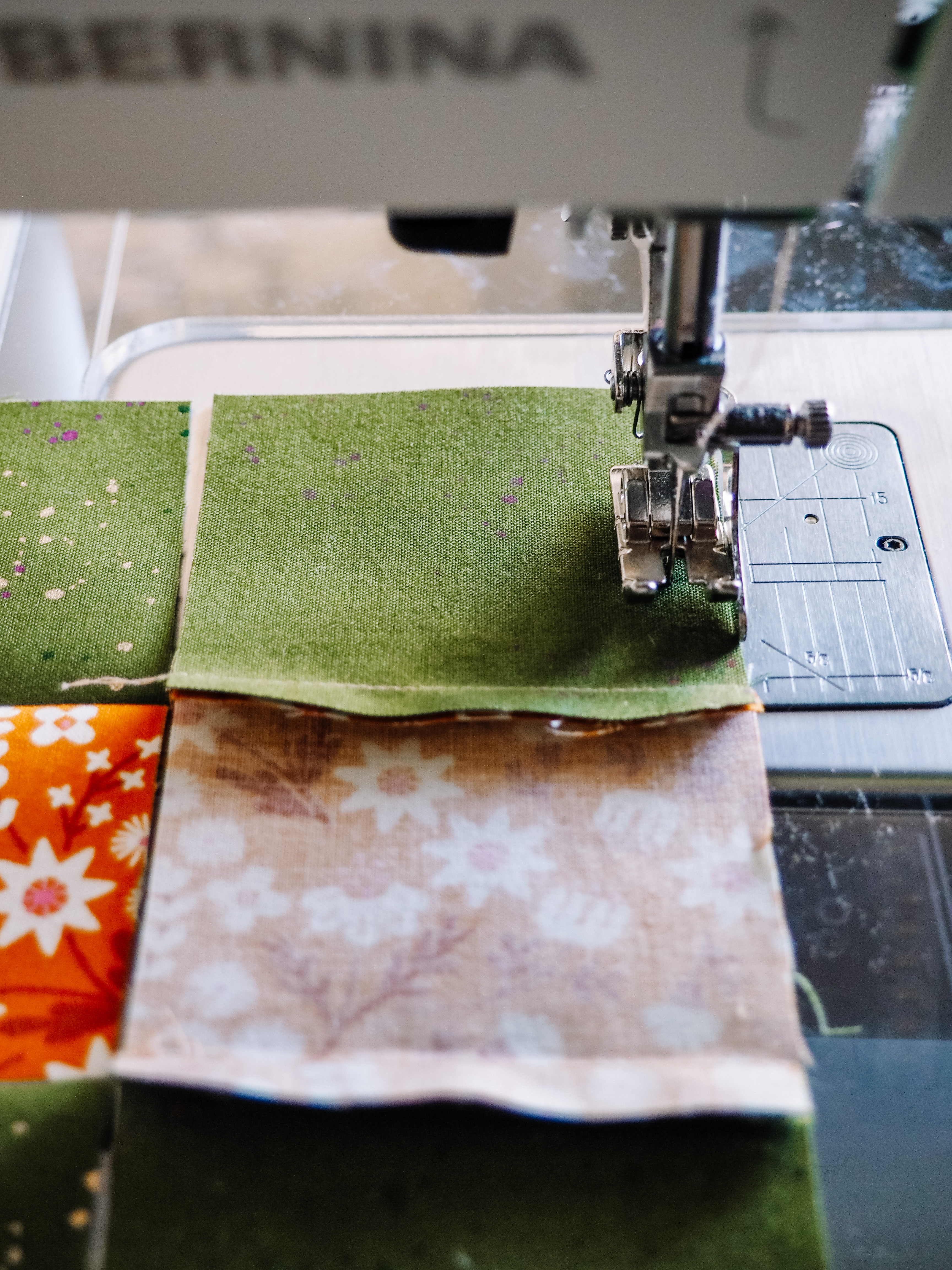 Picnic Quilt - Sew block 2