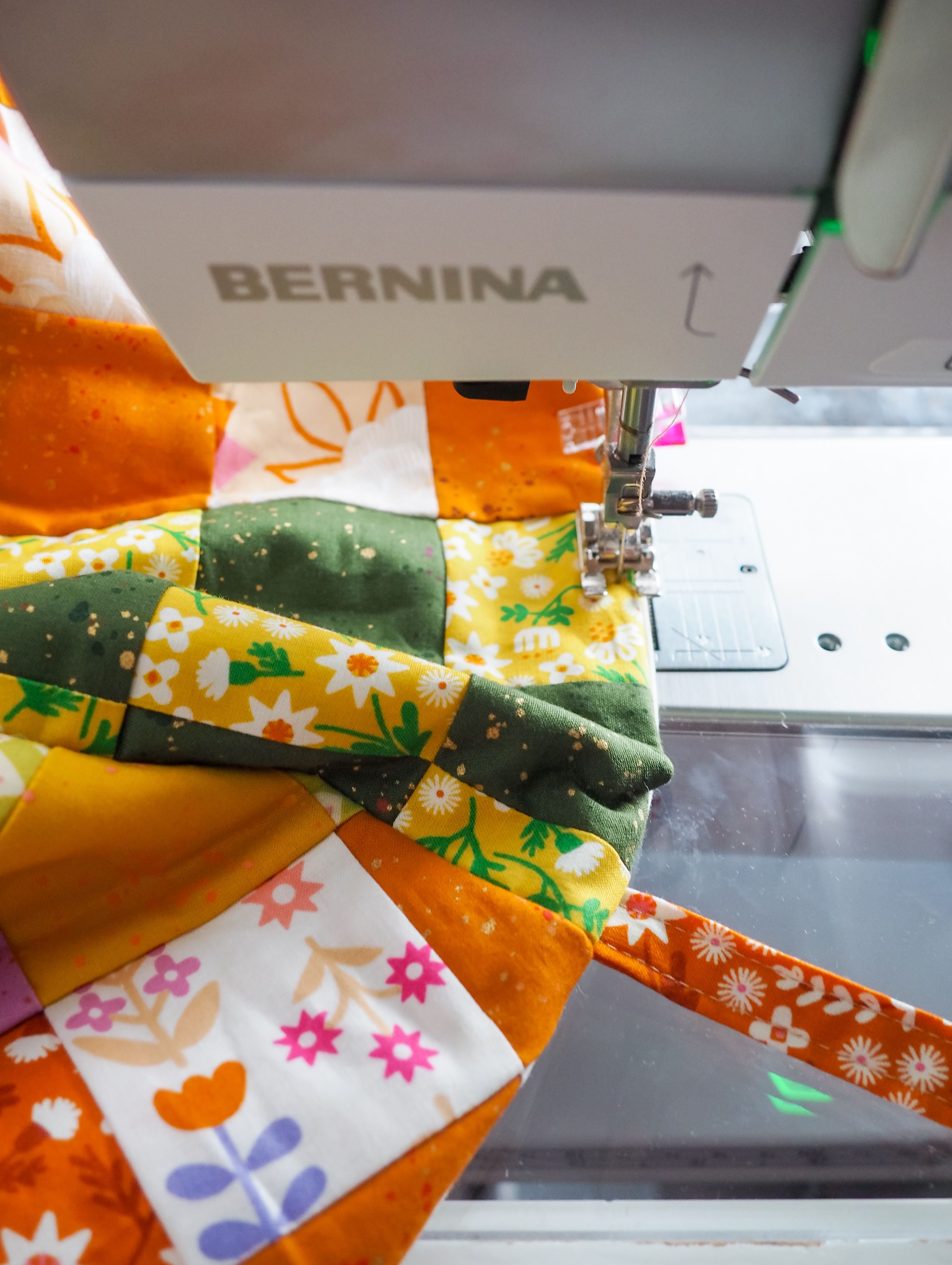 Picnic quilt - Top stitch