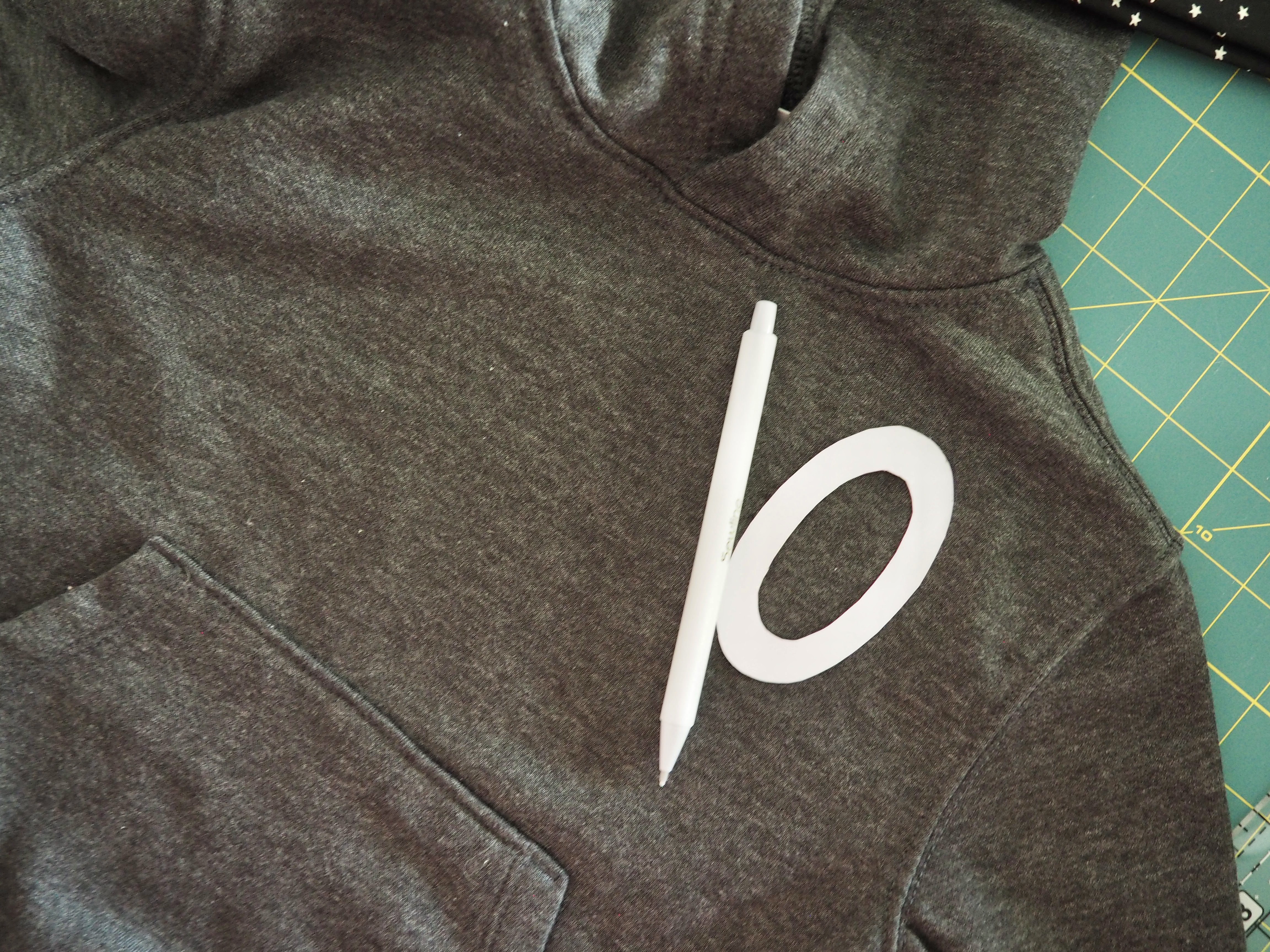 Reverse Applique Sweatshirt Design