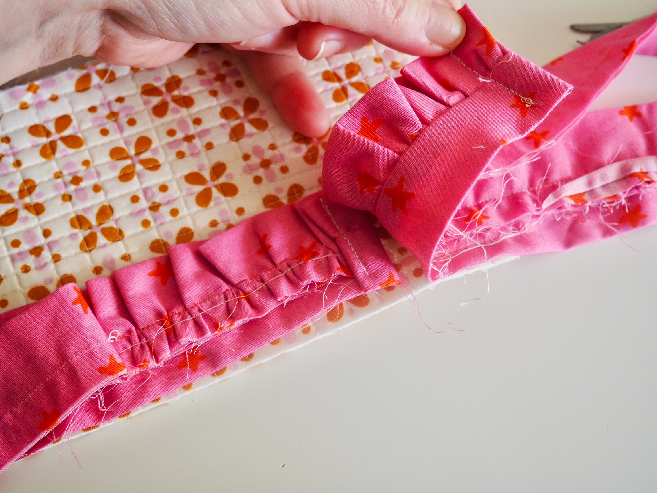 Ruffle Binding Tutorial - Overlap
