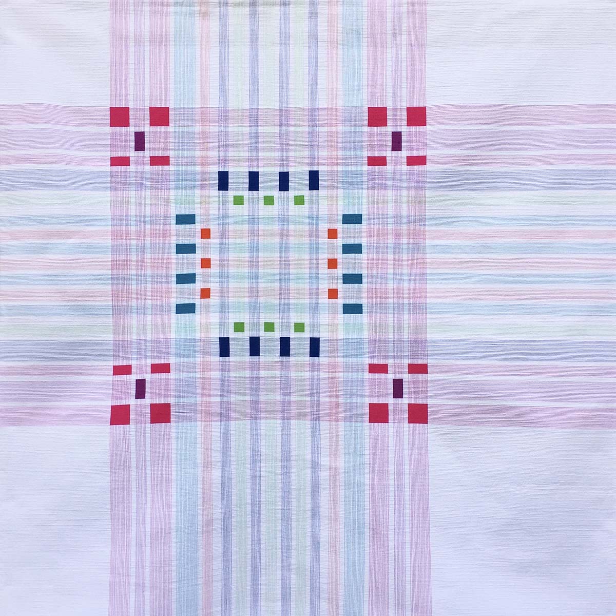 Straight Line Quilting Part 2 Infused Plaid