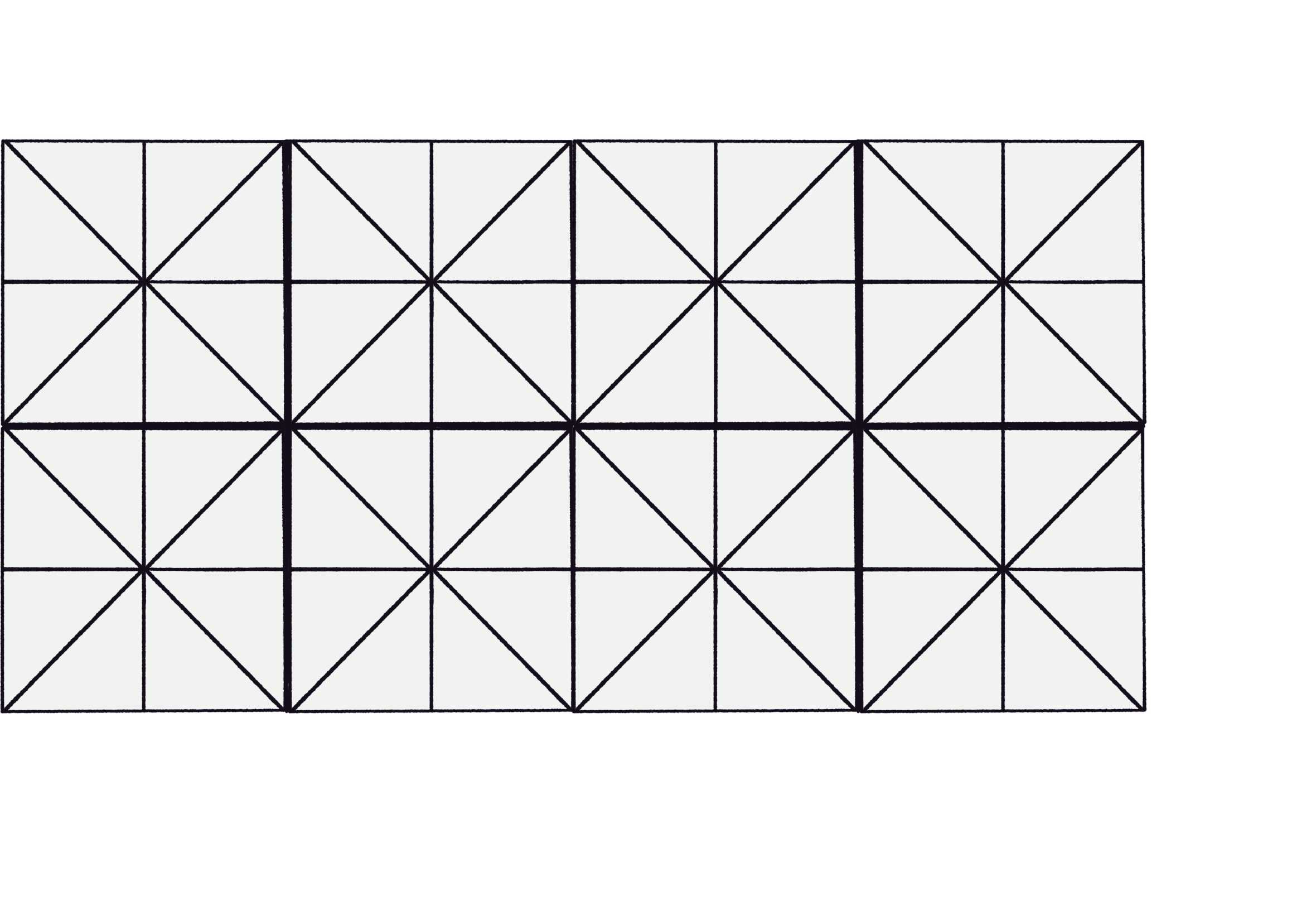 Modern Cathedral Window - Layout