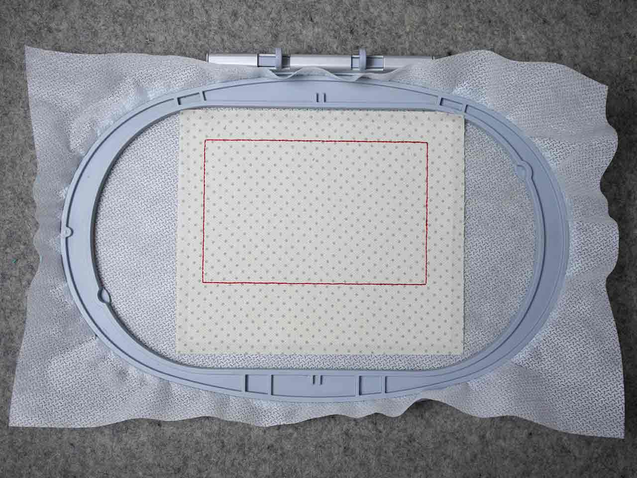 stitch the cutting