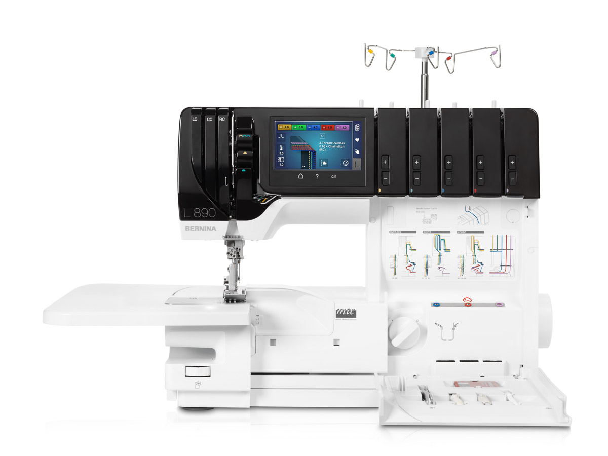 BERNINA L 890 on a white background