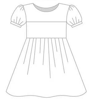 Roanoke Sewing Pattern Line Drawing for Back to School BERNINA We All Sew Blog Post