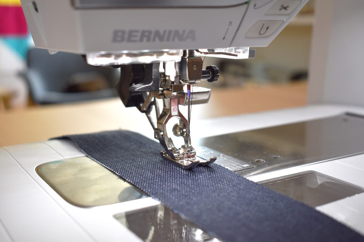 Denim Sewing Skill Builder Tote by Erika Mulvenna