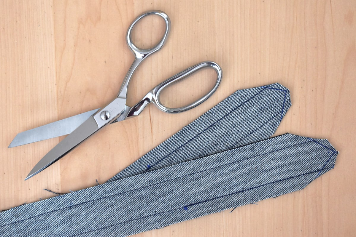 Denim Sewing Skill Builder Tote by Erika Mulvenna
