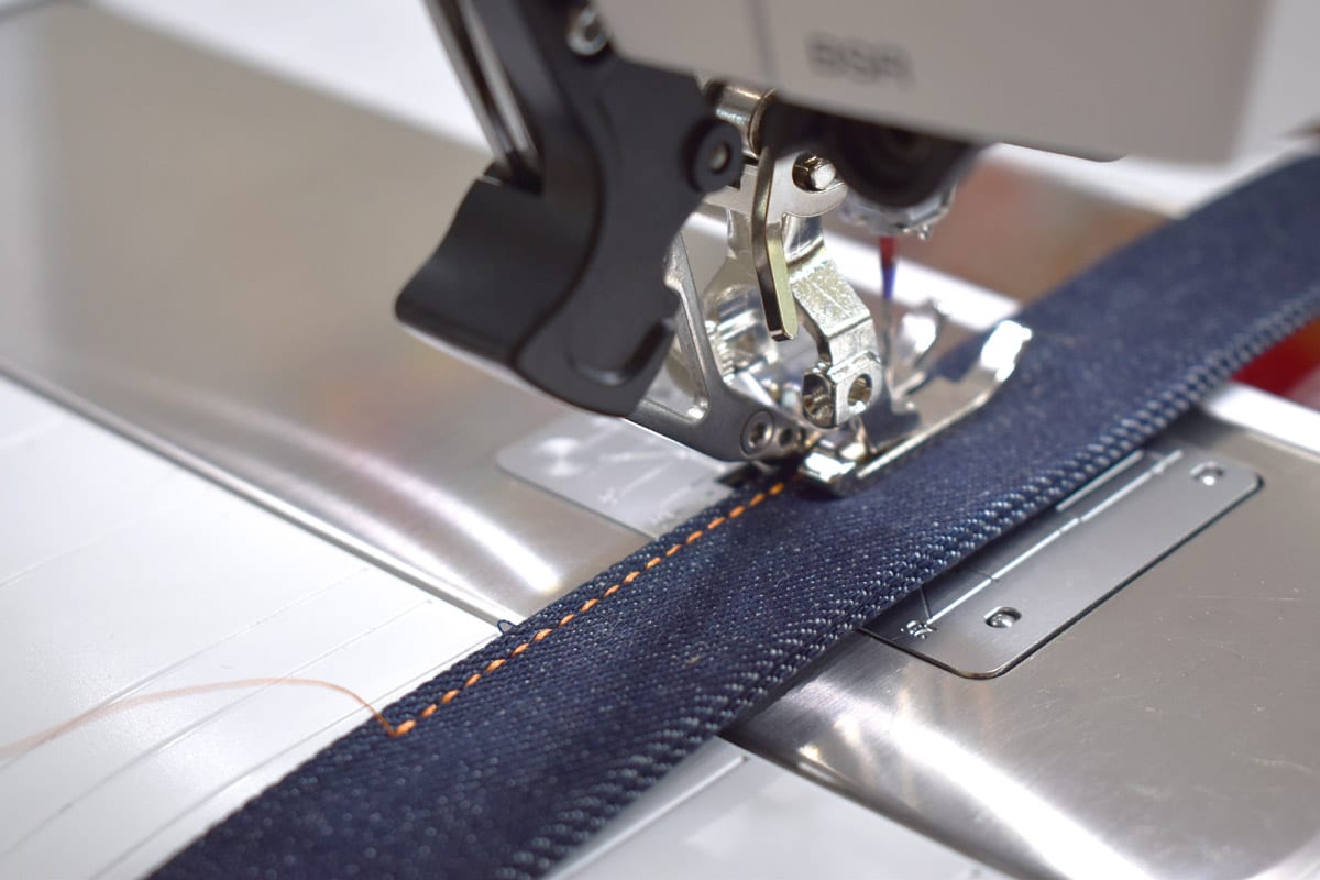 Denim Sewing Skill Builder Tote by Erika Mulvenna