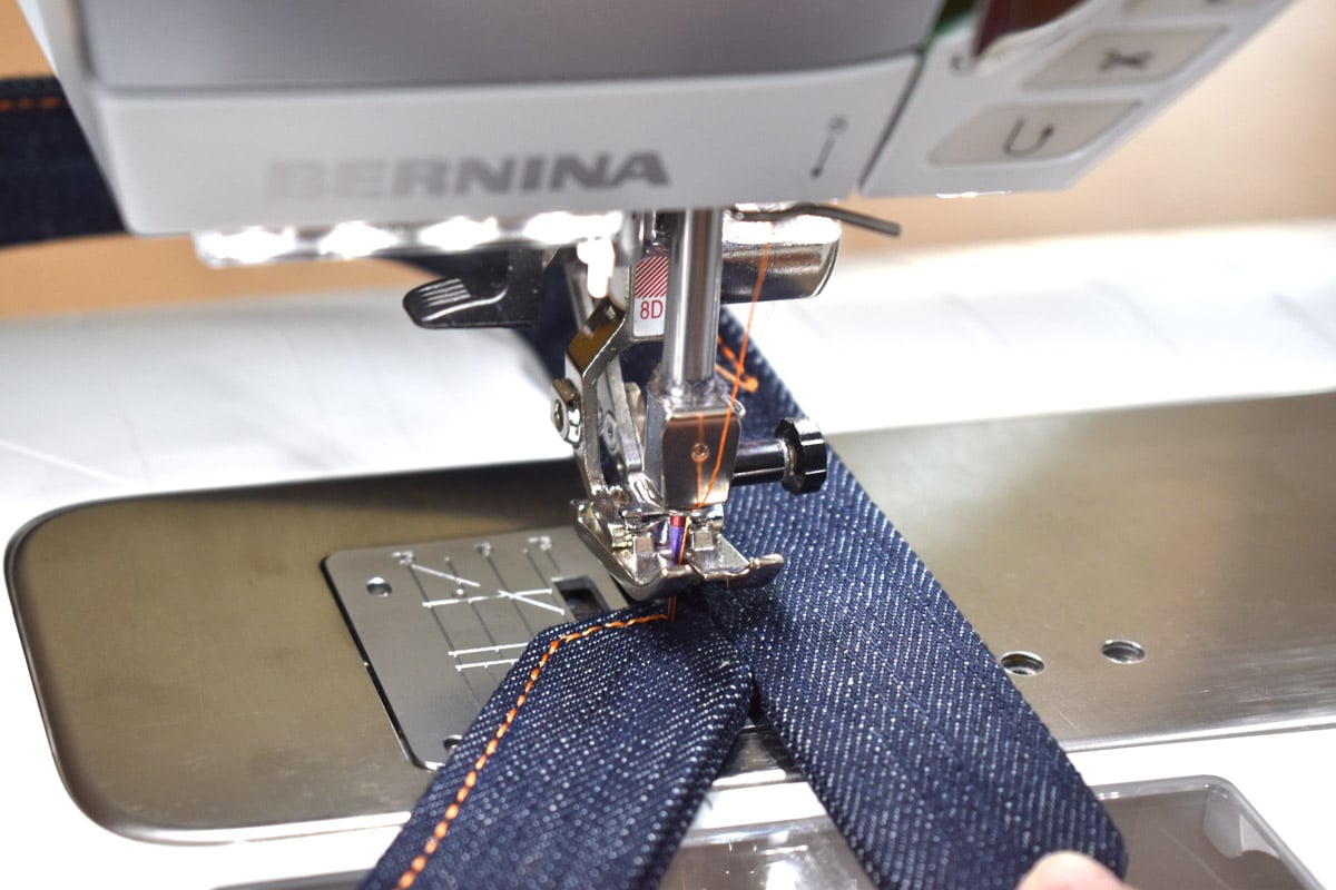 Denim Sewing Skill Builder Tote by Erika Mulvenna