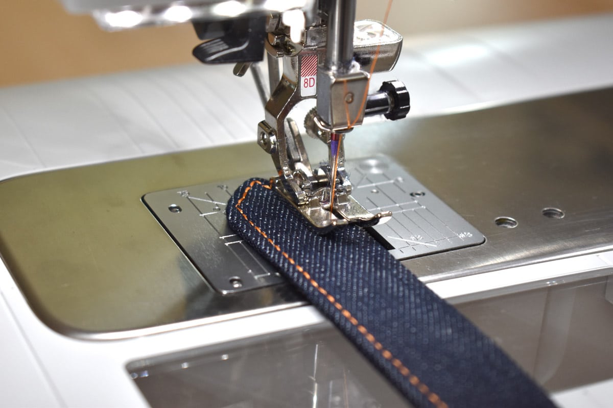 Denim Sewing Skill Builder Tote by Erika Mulvenna