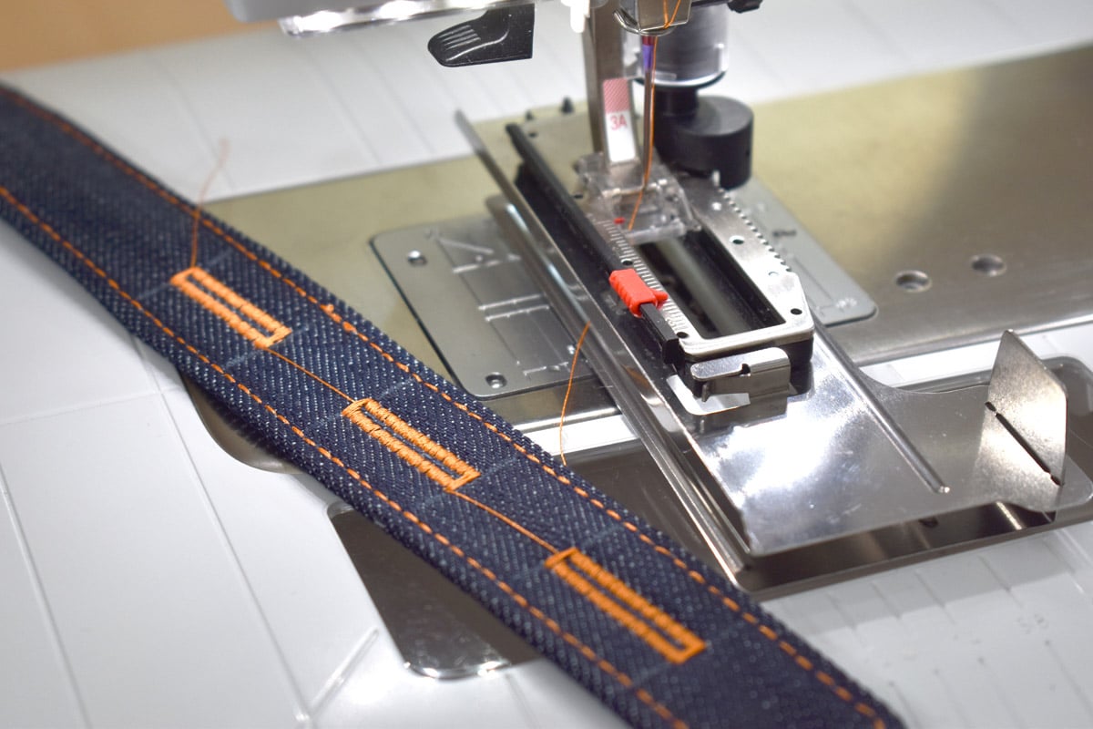 Denim Sewing Skill Builder Tote by Erika Mulvenna