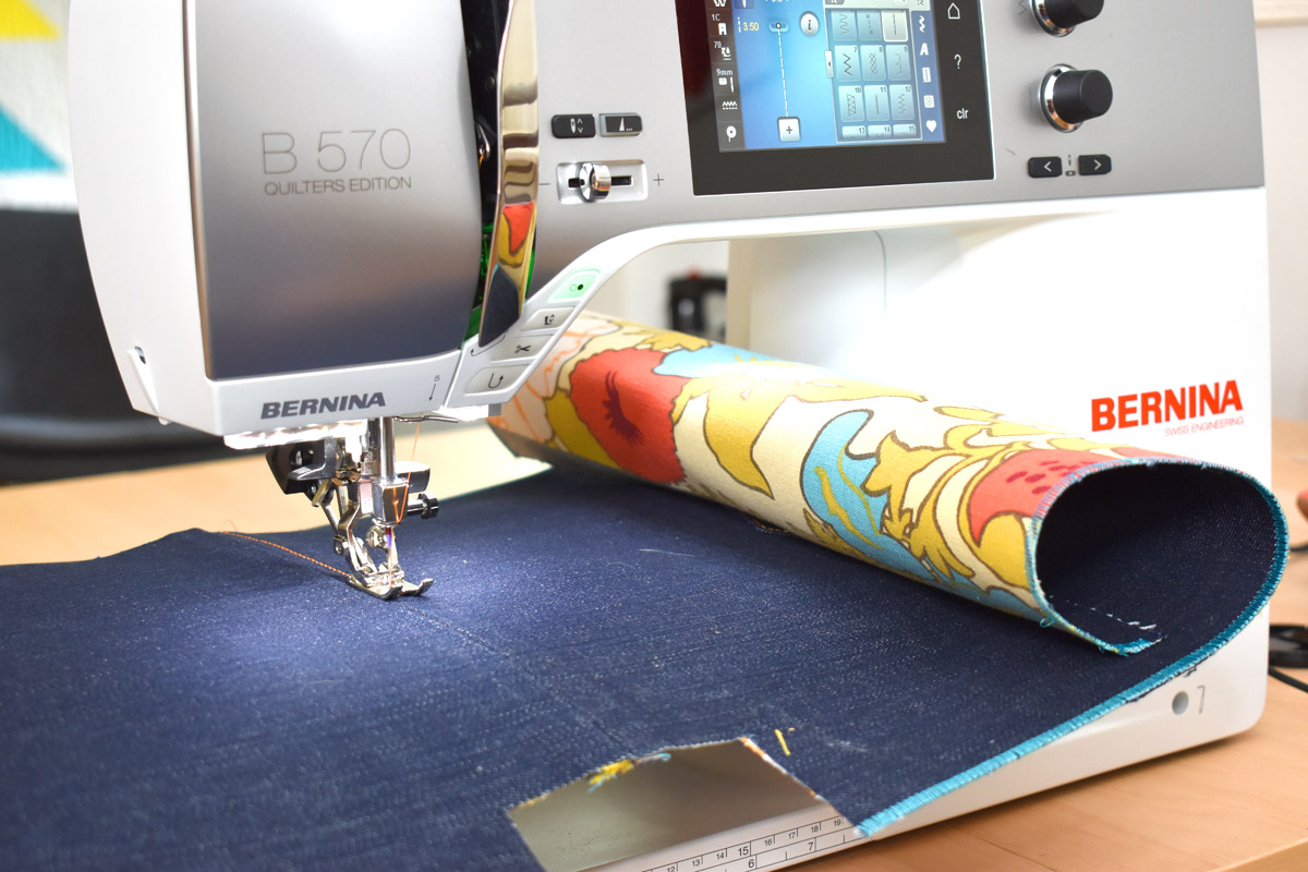 Denim Sewing Skill Builder Tote by Erika Mulvenna