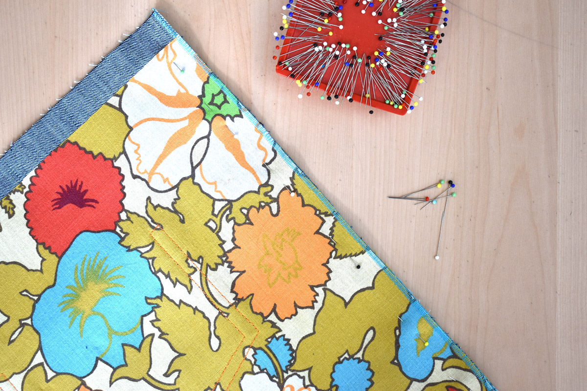 Denim Sewing Skill Builder Tote by Erika Mulvenna