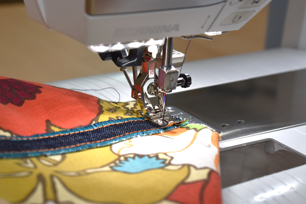 Denim Sewing Skill Builder Tote by Erika Mulvenna
