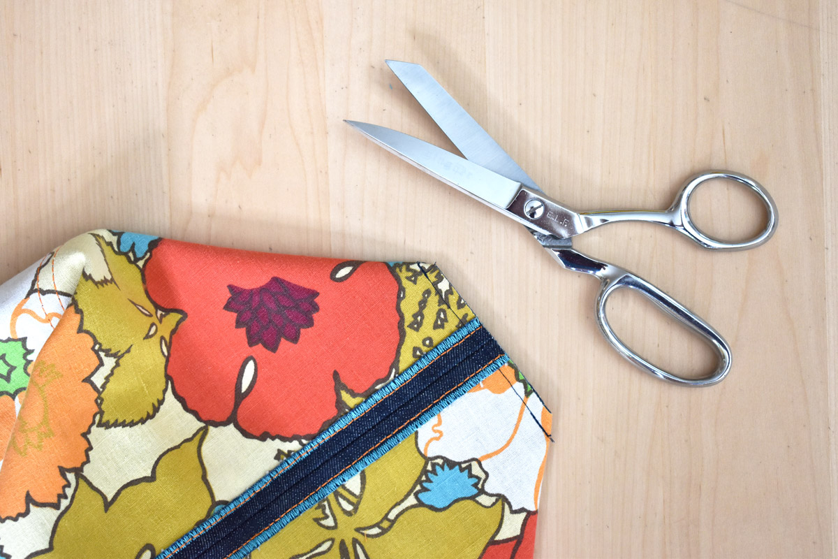 Denim Sewing Skill Builder Tote by Erika Mulvenna