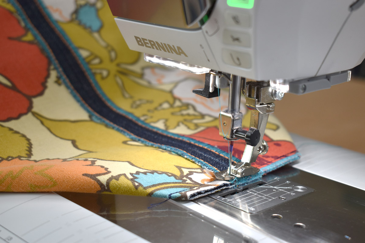 Denim Sewing Skill Builder Tote by Erika Mulvenna