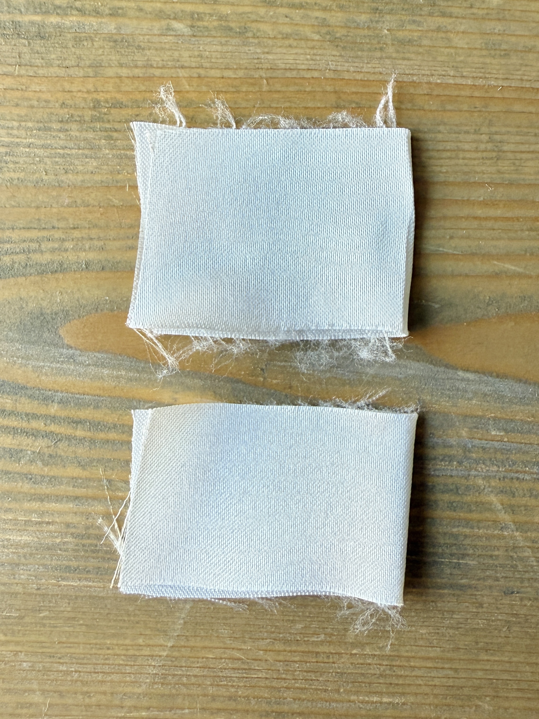 Lower the presser foot and sew a few stitches to stabilize the rhinestones. It is now prepped and ready to attach to the fabric.