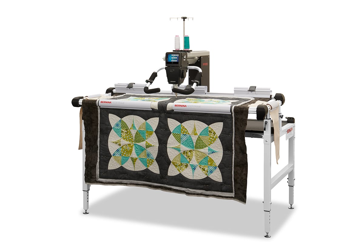 Quilt on Hoop Frame with Q Series Sewhead