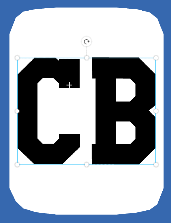 B 990 unlimited sizing of lettering