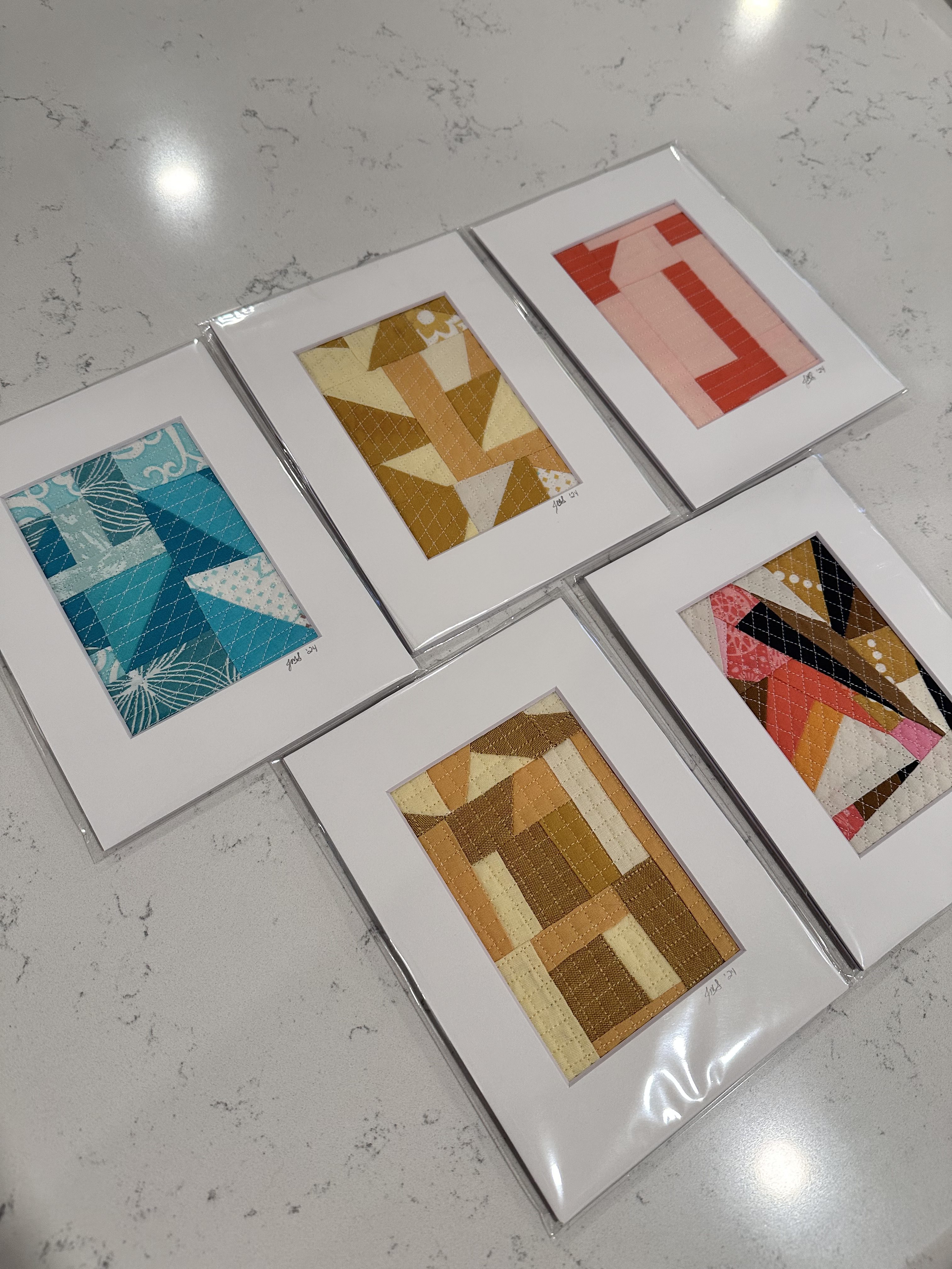 matted quilt